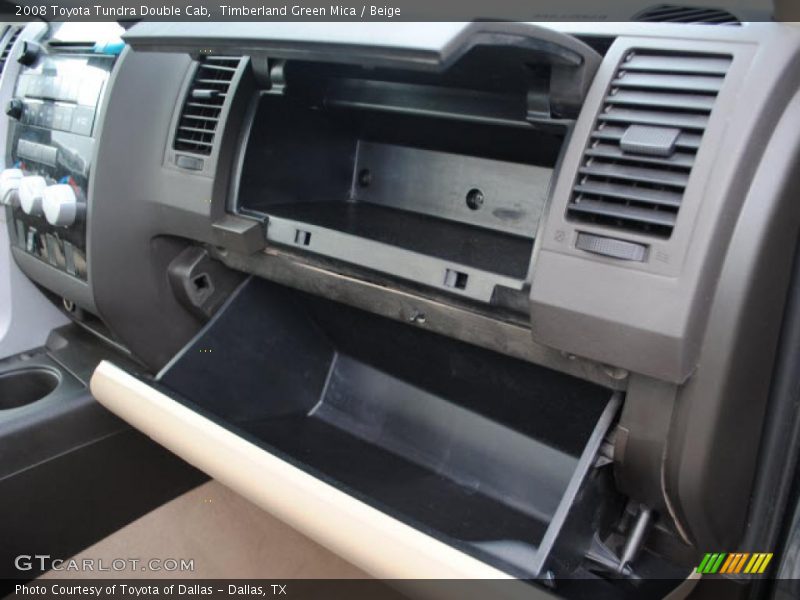Timberland Green Mica / Beige 2008 Toyota Tundra Double Cab