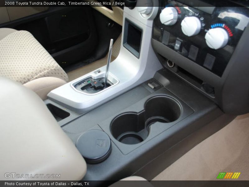 Timberland Green Mica / Beige 2008 Toyota Tundra Double Cab