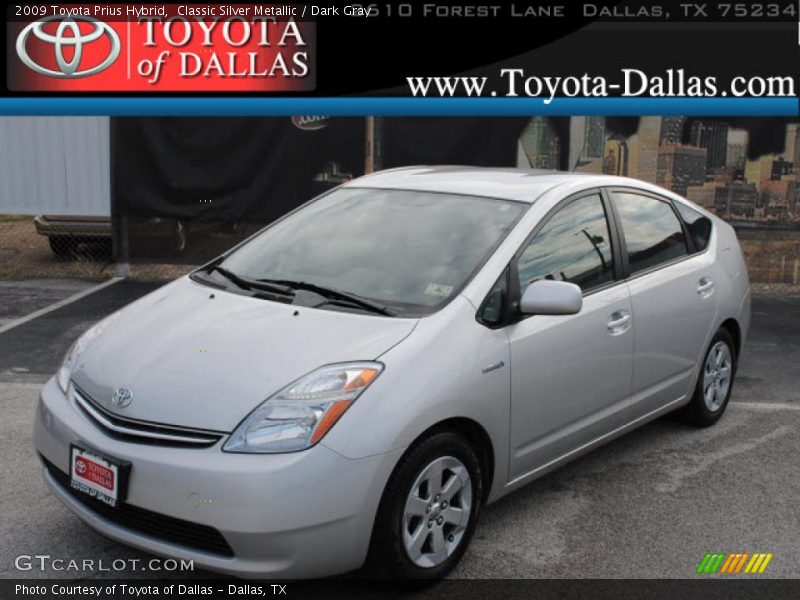 Classic Silver Metallic / Dark Gray 2009 Toyota Prius Hybrid