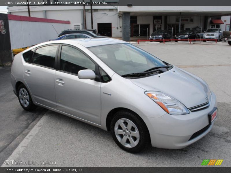 Classic Silver Metallic / Dark Gray 2009 Toyota Prius Hybrid