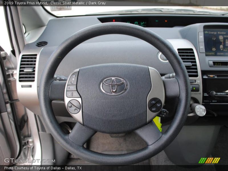 Classic Silver Metallic / Dark Gray 2009 Toyota Prius Hybrid