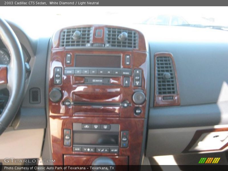 White Diamond / Light Neutral 2003 Cadillac CTS Sedan