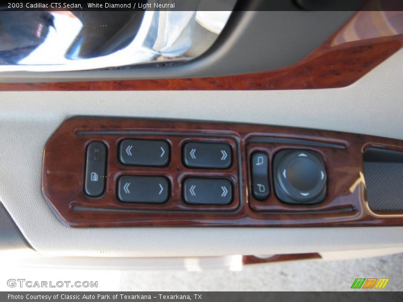 White Diamond / Light Neutral 2003 Cadillac CTS Sedan
