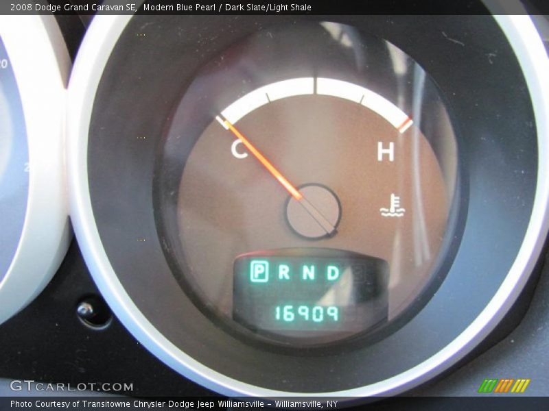 Modern Blue Pearl / Dark Slate/Light Shale 2008 Dodge Grand Caravan SE