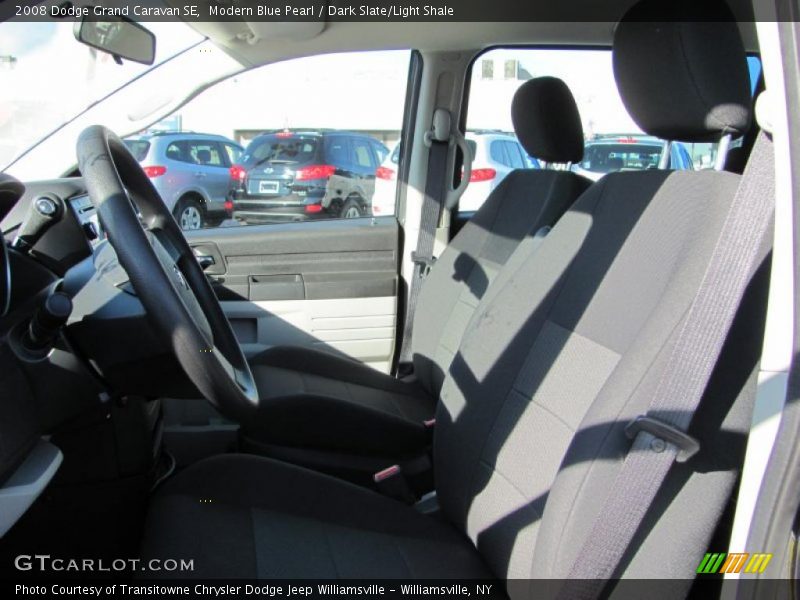 Modern Blue Pearl / Dark Slate/Light Shale 2008 Dodge Grand Caravan SE