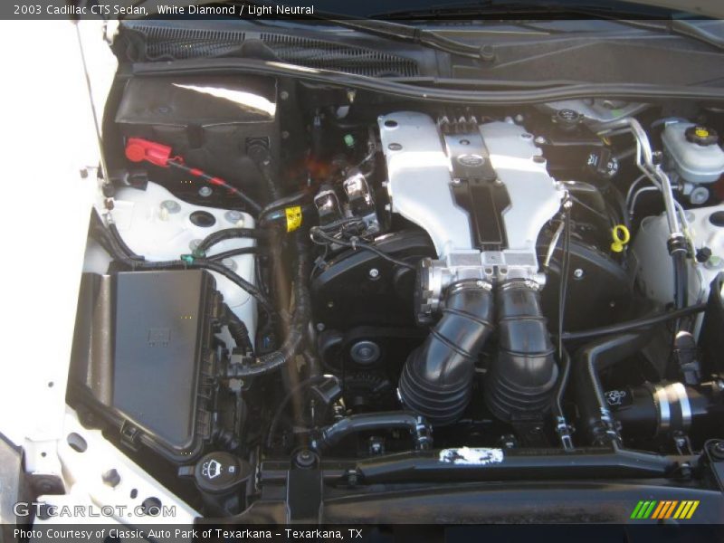 White Diamond / Light Neutral 2003 Cadillac CTS Sedan