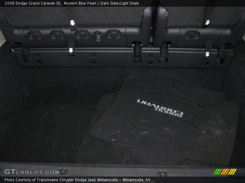 Modern Blue Pearl / Dark Slate/Light Shale 2008 Dodge Grand Caravan SE