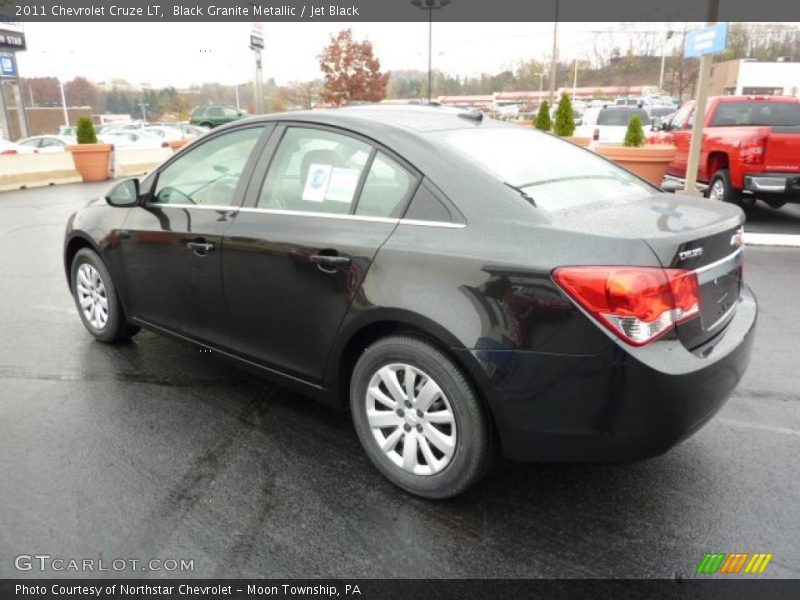 Black Granite Metallic / Jet Black 2011 Chevrolet Cruze LT