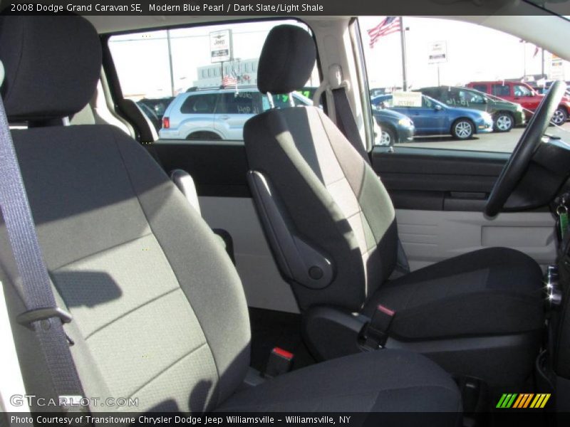 Modern Blue Pearl / Dark Slate/Light Shale 2008 Dodge Grand Caravan SE