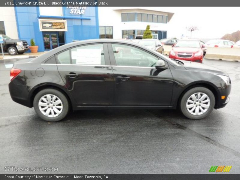 Black Granite Metallic / Jet Black 2011 Chevrolet Cruze LT