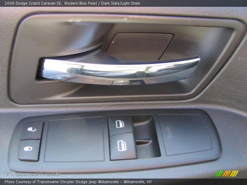 Modern Blue Pearl / Dark Slate/Light Shale 2008 Dodge Grand Caravan SE