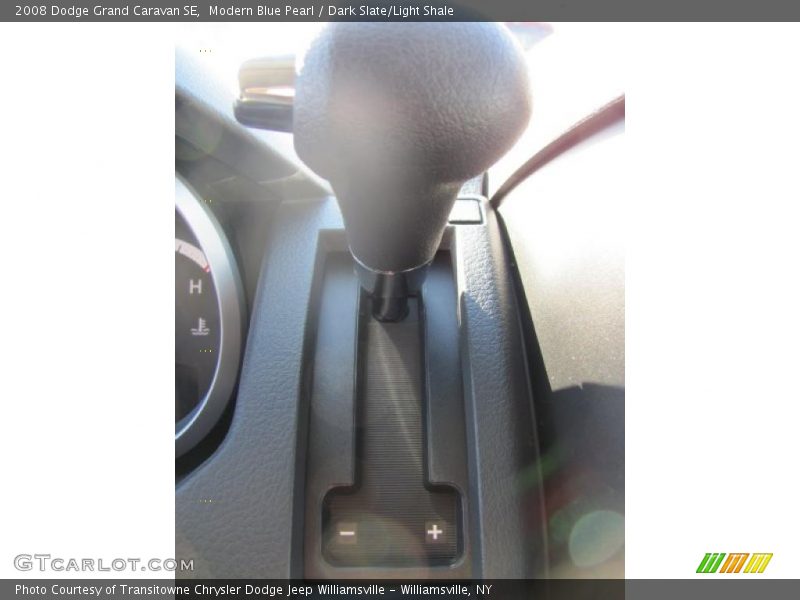Modern Blue Pearl / Dark Slate/Light Shale 2008 Dodge Grand Caravan SE