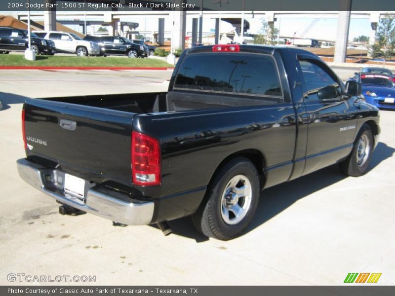 Black / Dark Slate Gray 2004 Dodge Ram 1500 ST Regular Cab