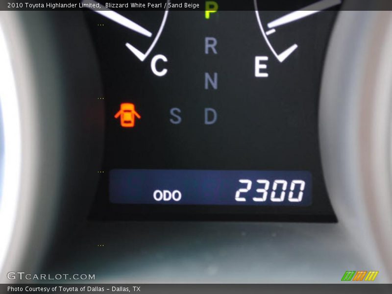 Blizzard White Pearl / Sand Beige 2010 Toyota Highlander Limited