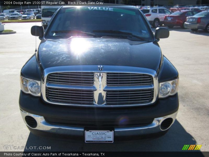 Black / Dark Slate Gray 2004 Dodge Ram 1500 ST Regular Cab