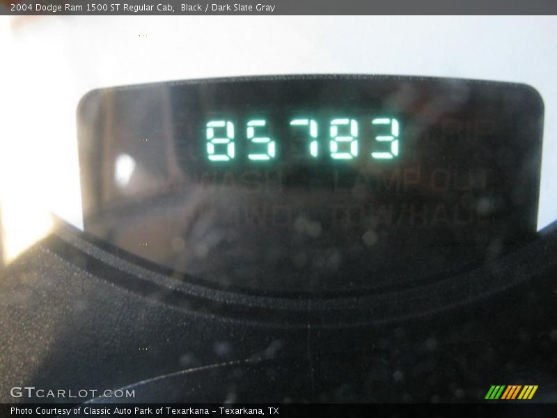 Black / Dark Slate Gray 2004 Dodge Ram 1500 ST Regular Cab