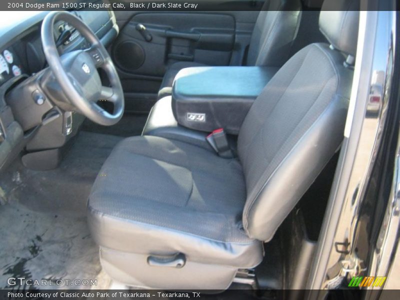 Black / Dark Slate Gray 2004 Dodge Ram 1500 ST Regular Cab