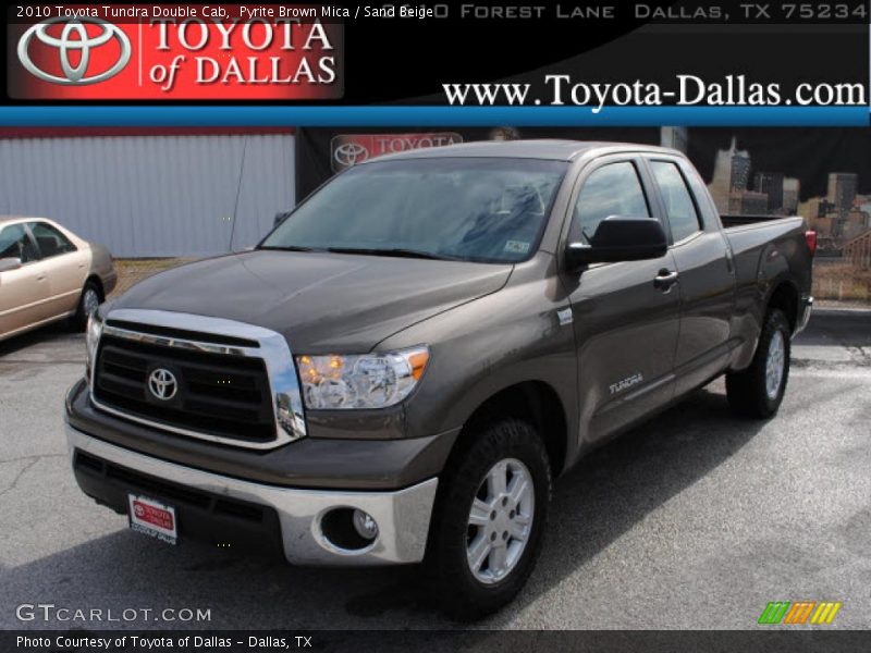 Pyrite Brown Mica / Sand Beige 2010 Toyota Tundra Double Cab