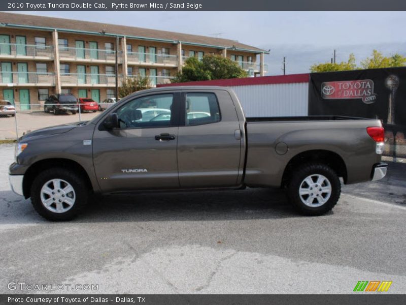 Pyrite Brown Mica / Sand Beige 2010 Toyota Tundra Double Cab