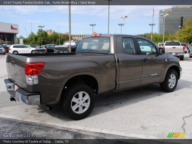 Pyrite Brown Mica / Sand Beige 2010 Toyota Tundra Double Cab