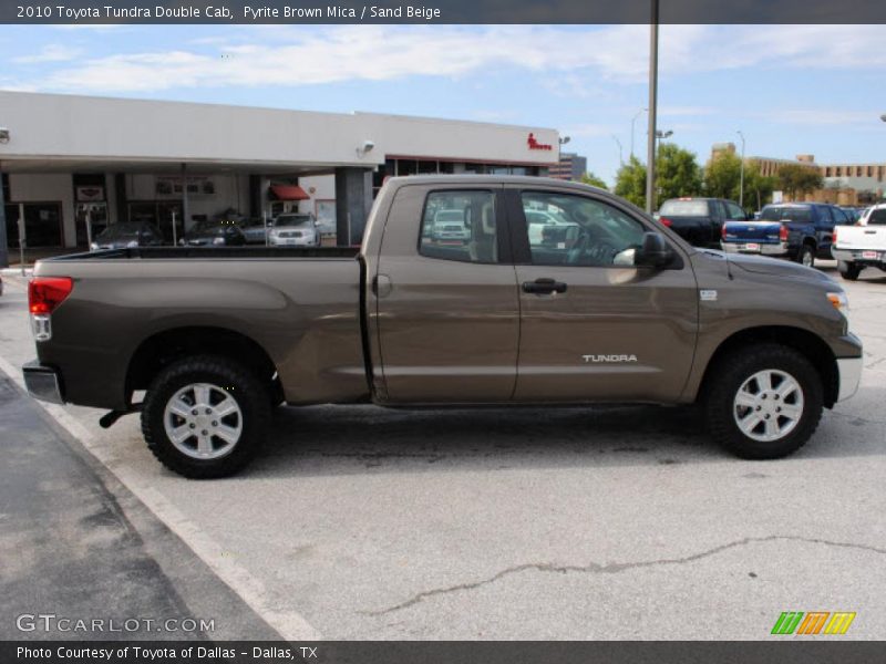 Pyrite Brown Mica / Sand Beige 2010 Toyota Tundra Double Cab