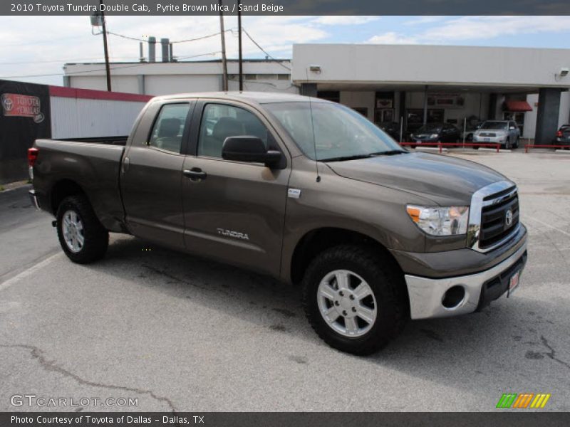 Pyrite Brown Mica / Sand Beige 2010 Toyota Tundra Double Cab