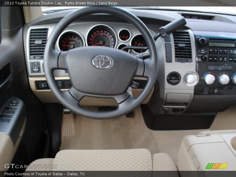 Pyrite Brown Mica / Sand Beige 2010 Toyota Tundra Double Cab
