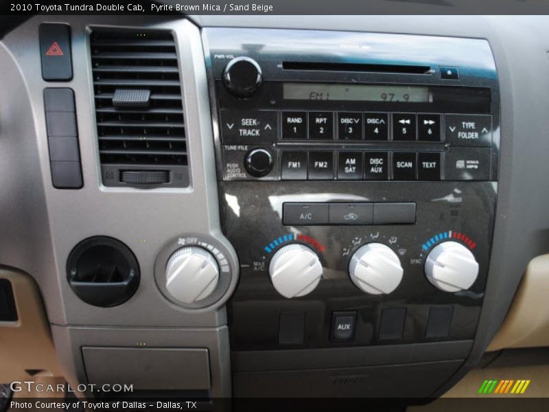 Pyrite Brown Mica / Sand Beige 2010 Toyota Tundra Double Cab