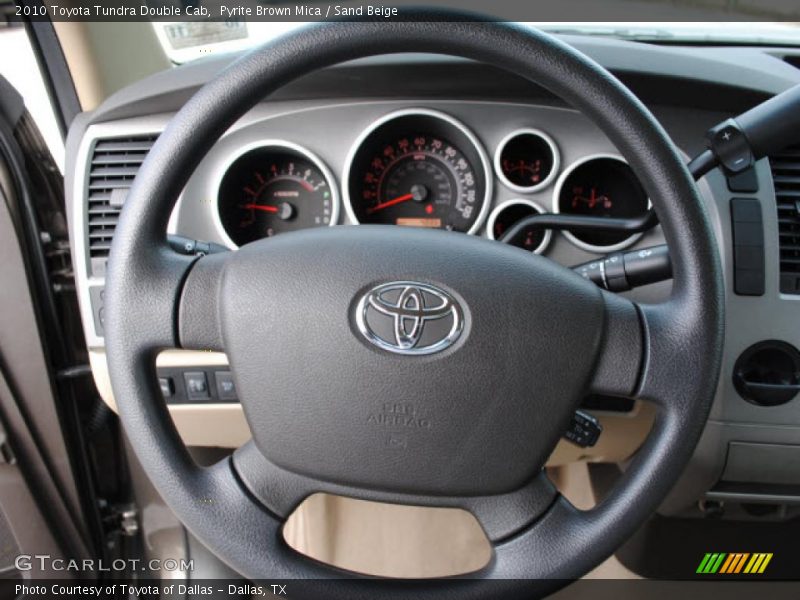 Pyrite Brown Mica / Sand Beige 2010 Toyota Tundra Double Cab