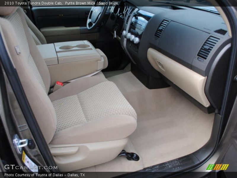 Pyrite Brown Mica / Sand Beige 2010 Toyota Tundra Double Cab