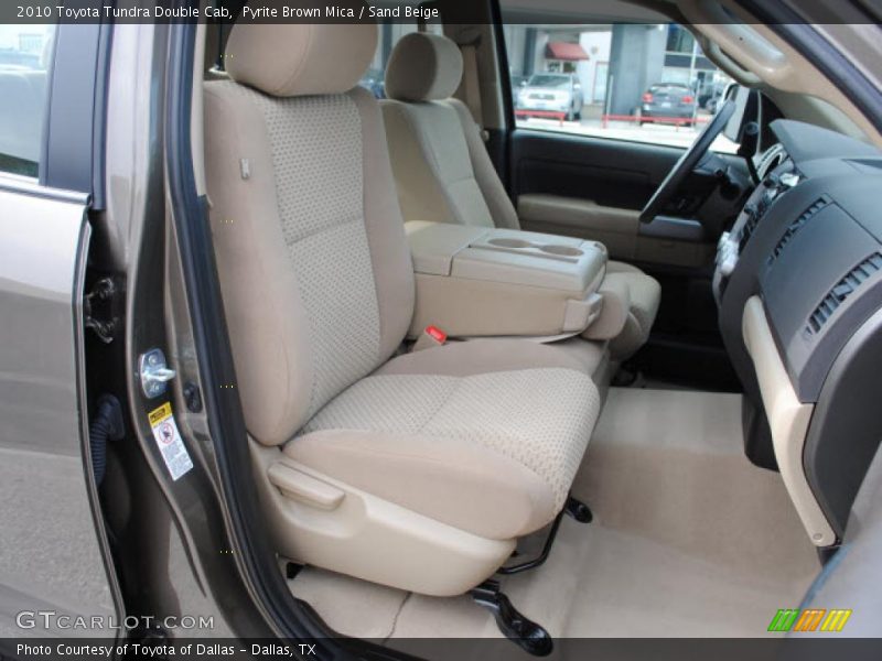 Pyrite Brown Mica / Sand Beige 2010 Toyota Tundra Double Cab