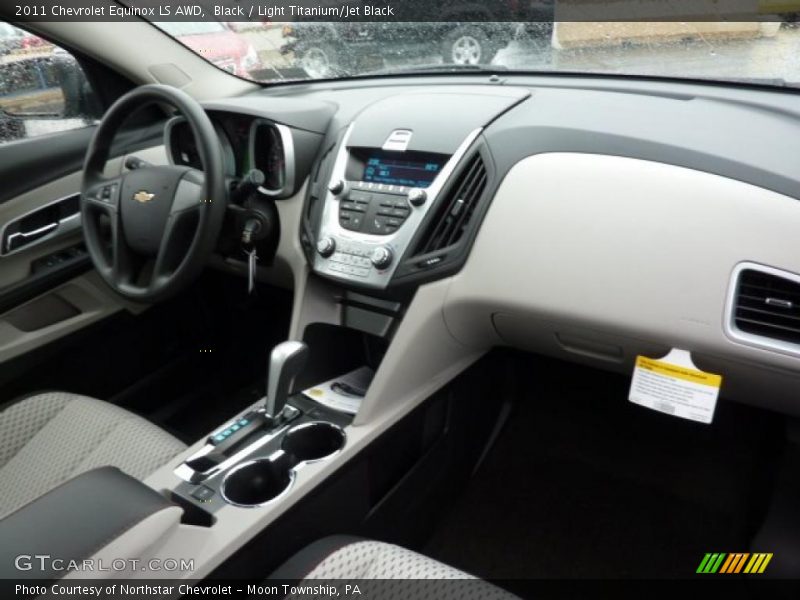 Dashboard of 2011 Equinox LS AWD