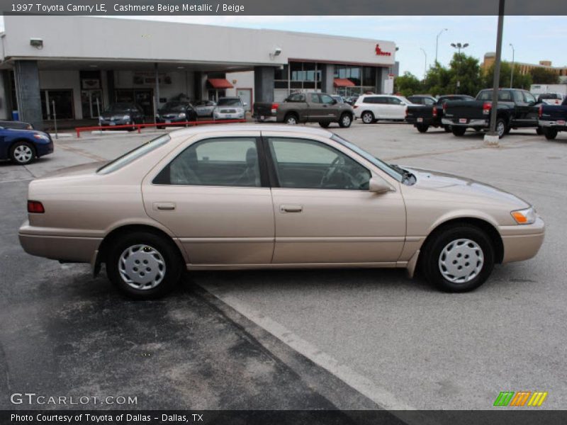 Cashmere Beige Metallic / Beige 1997 Toyota Camry LE