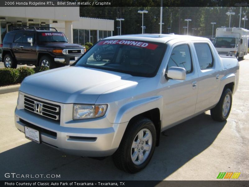 Billet Silver Metallic / Graphite 2006 Honda Ridgeline RTL