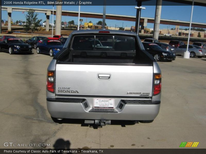 Billet Silver Metallic / Graphite 2006 Honda Ridgeline RTL