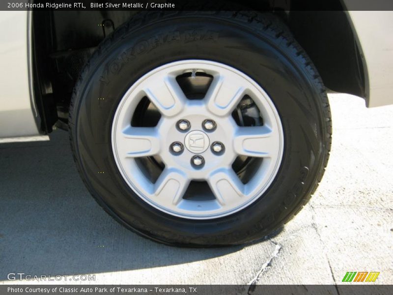 Billet Silver Metallic / Graphite 2006 Honda Ridgeline RTL