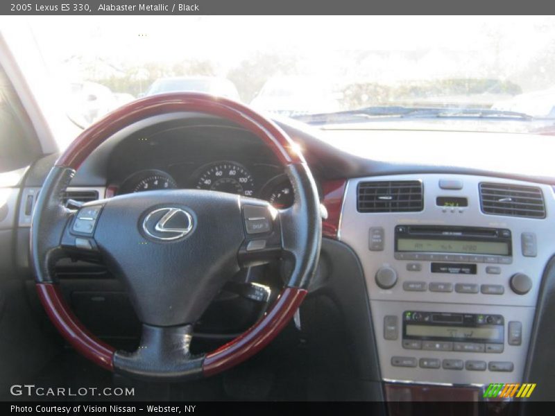 Alabaster Metallic / Black 2005 Lexus ES 330