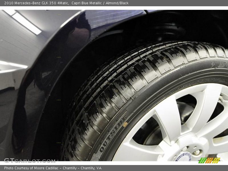 Capri Blue Metallic / Almond/Black 2010 Mercedes-Benz GLK 350 4Matic