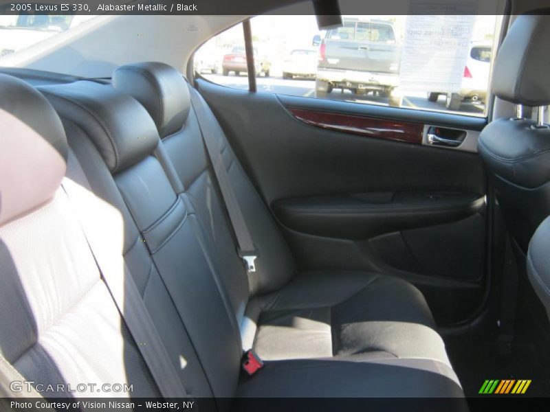 Alabaster Metallic / Black 2005 Lexus ES 330