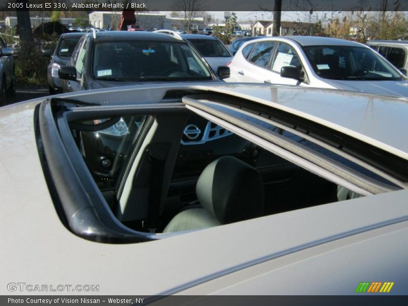 Alabaster Metallic / Black 2005 Lexus ES 330