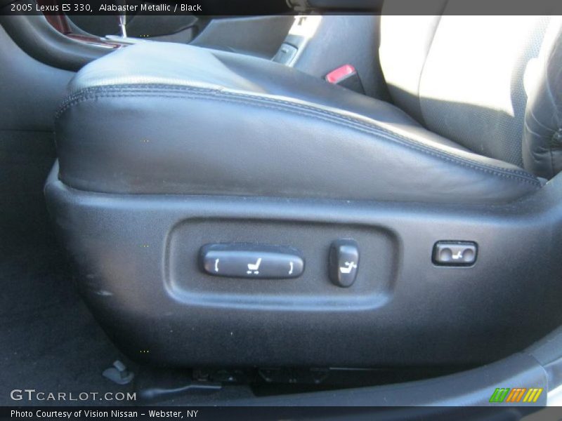 Alabaster Metallic / Black 2005 Lexus ES 330