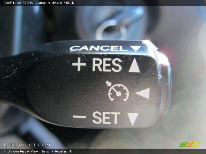 Alabaster Metallic / Black 2005 Lexus ES 330