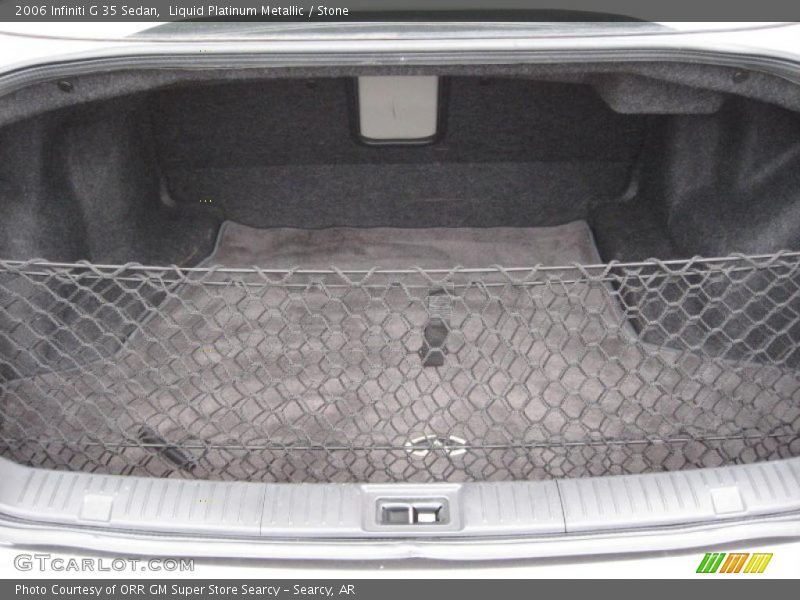 Liquid Platinum Metallic / Stone 2006 Infiniti G 35 Sedan
