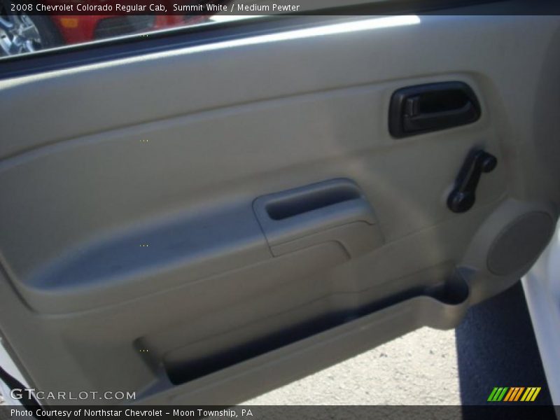 Summit White / Medium Pewter 2008 Chevrolet Colorado Regular Cab
