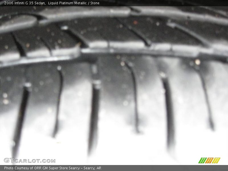 Liquid Platinum Metallic / Stone 2006 Infiniti G 35 Sedan