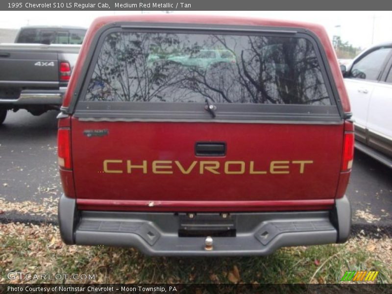 Medium Red Metallic / Tan 1995 Chevrolet S10 LS Regular Cab