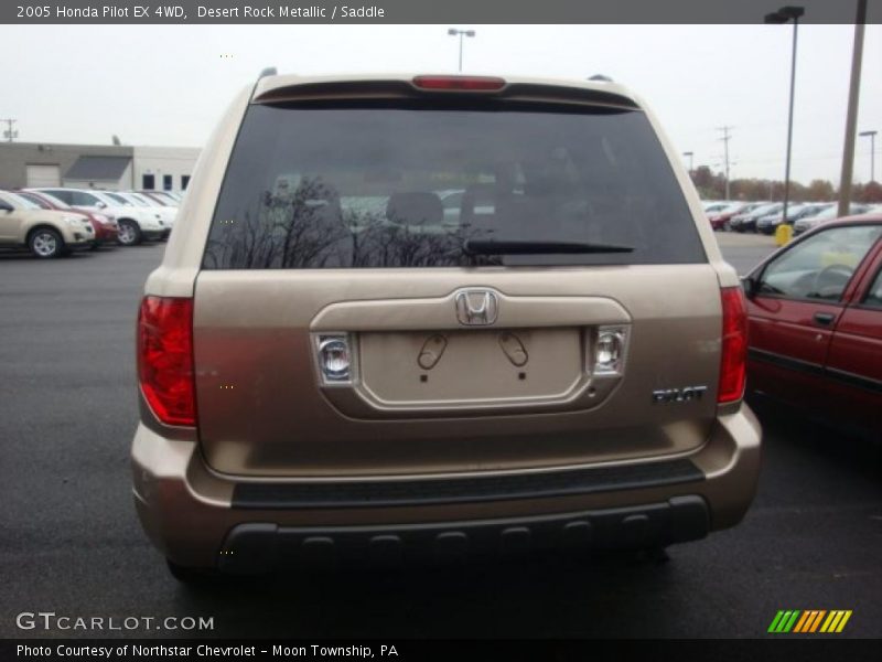 Desert Rock Metallic / Saddle 2005 Honda Pilot EX 4WD