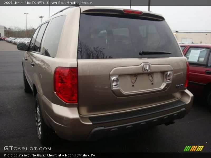 Desert Rock Metallic / Saddle 2005 Honda Pilot EX 4WD