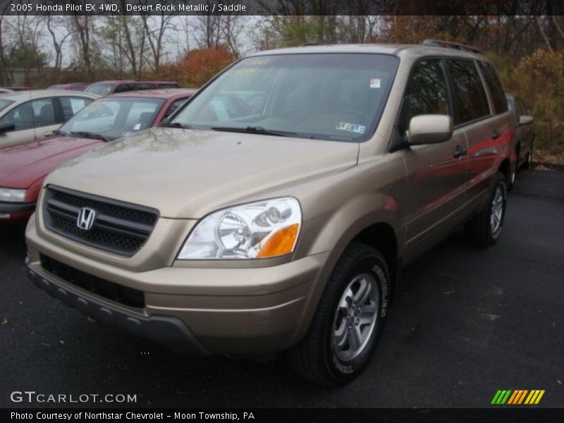 Desert Rock Metallic / Saddle 2005 Honda Pilot EX 4WD