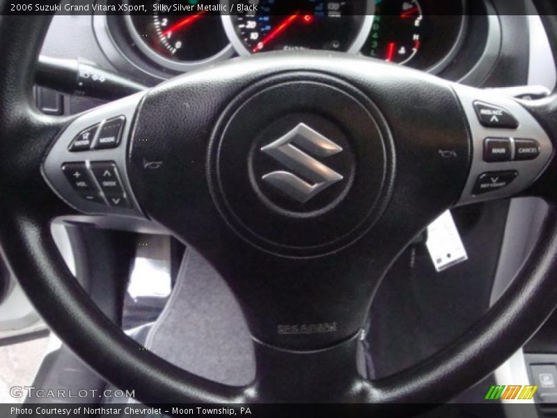 Silky Silver Metallic / Black 2006 Suzuki Grand Vitara XSport